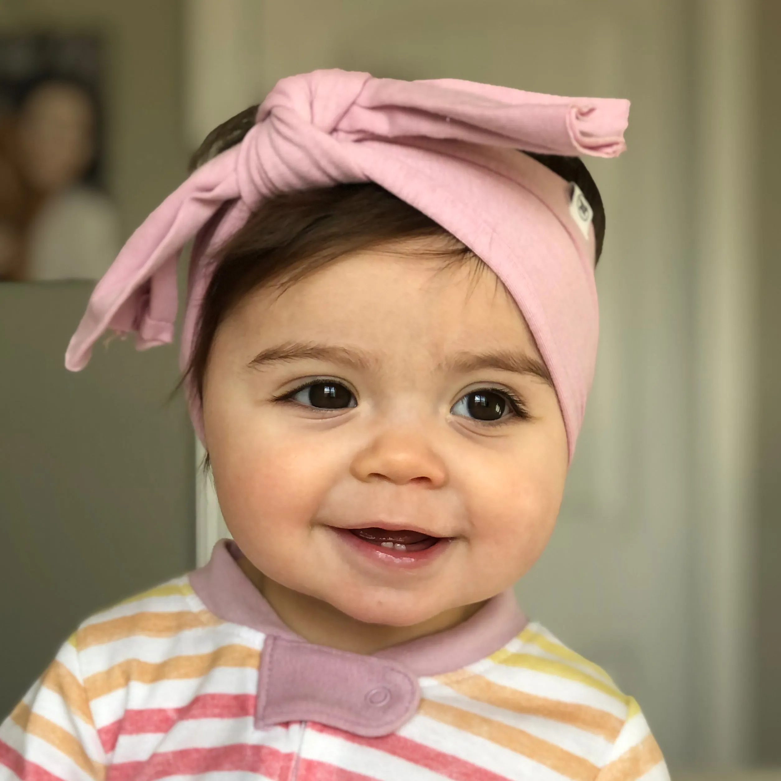 10-Pack Organic Cotton Bow Headbands