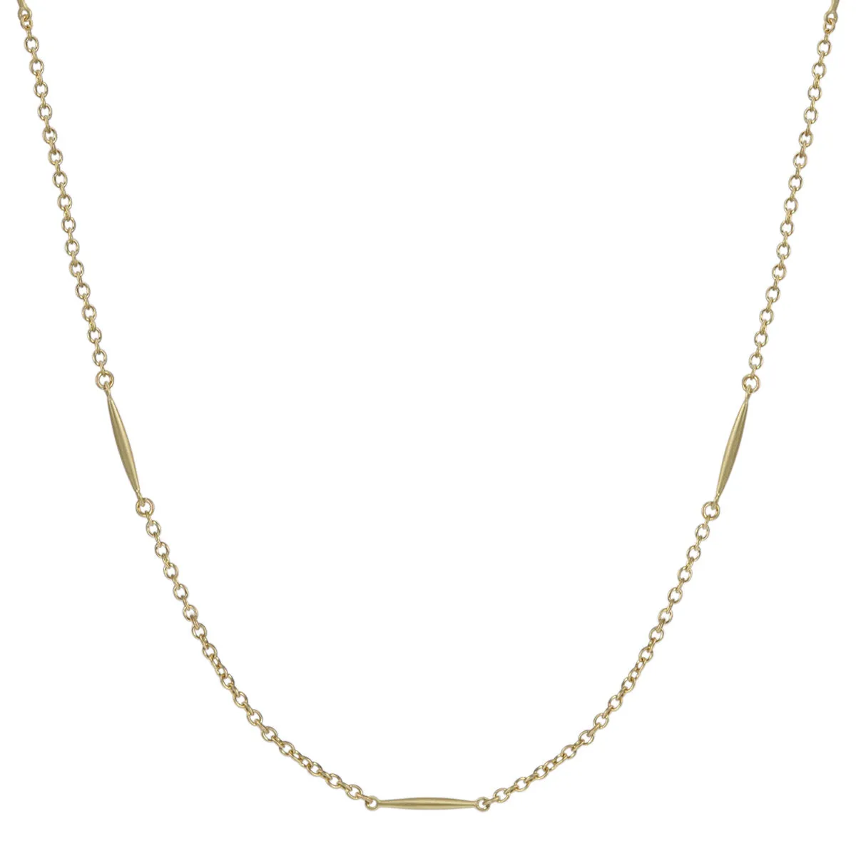 18K Gold Large Lure Necklace