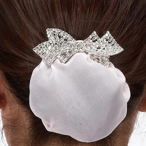 4037 Rhinestone Barrette Snood *