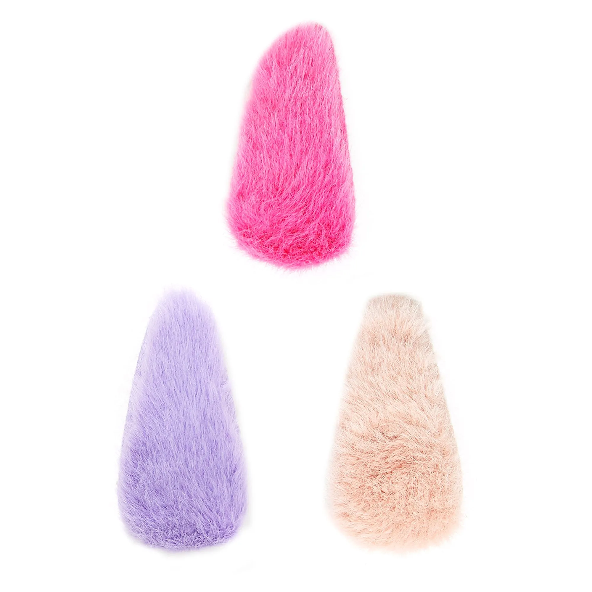 Accessorize London Girl's 3X Fluffy Clic Clacs