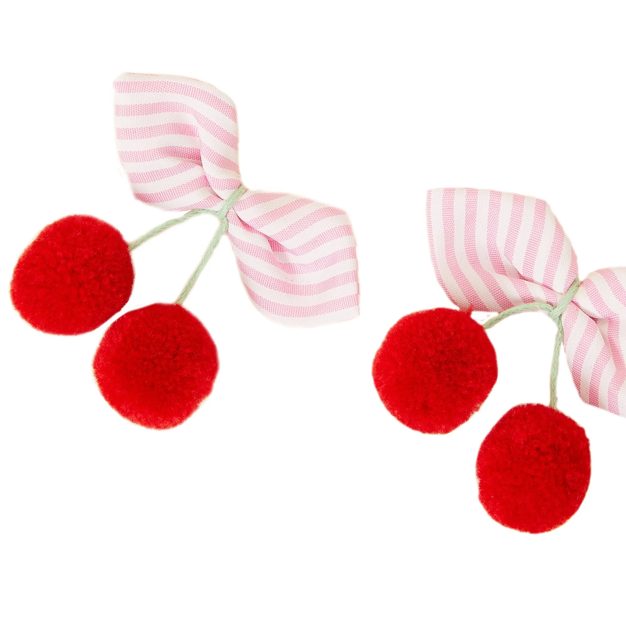 Accessorize London Girl's Cherry Salon Hair Clips Set of 2