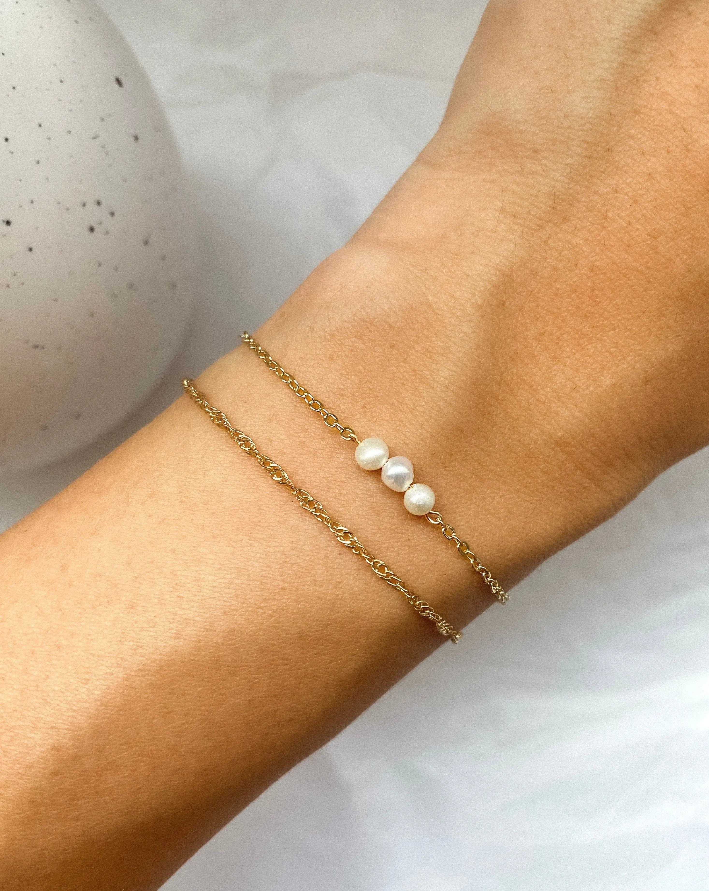 Adeline Pearl Bracelet