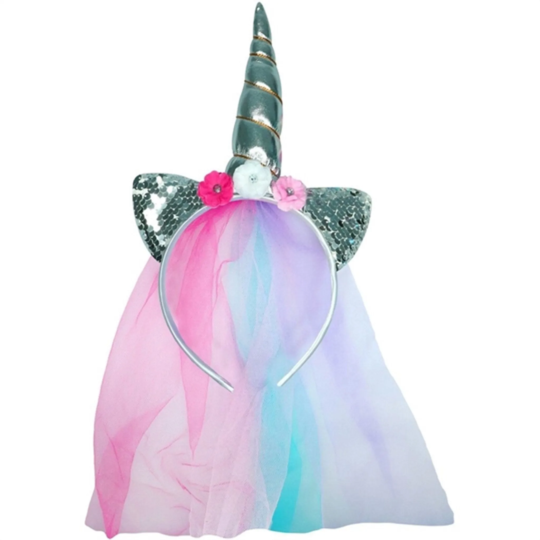 All Dressed Up Unicorn Headband Metallic