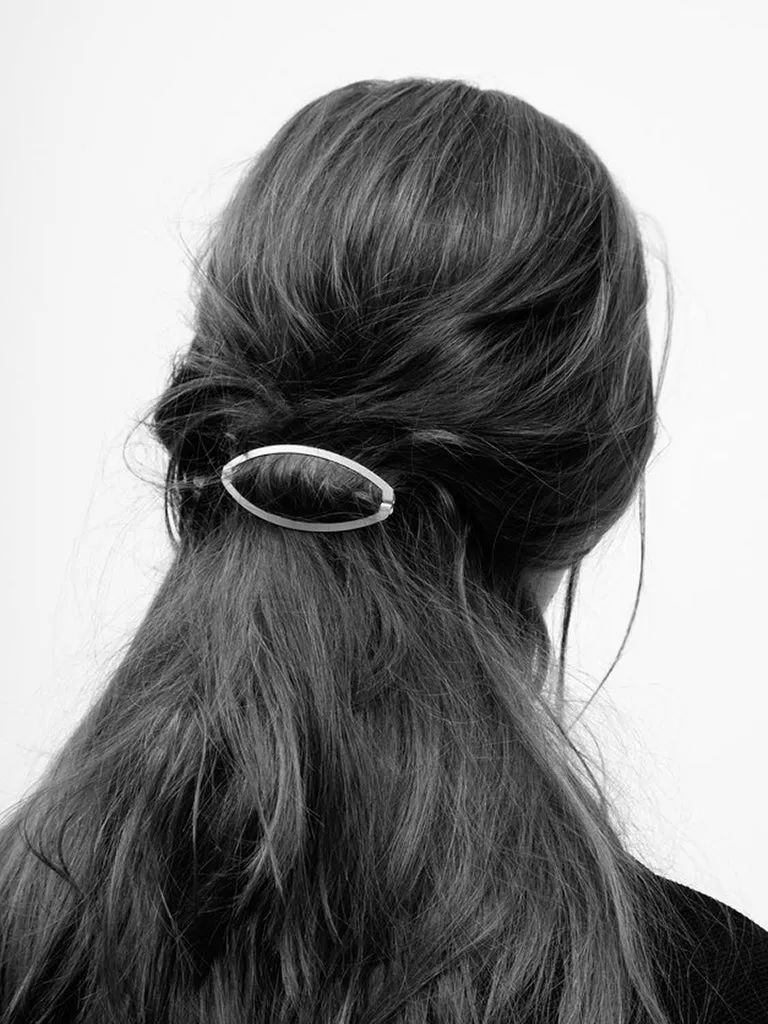 Stylish Alva Silver Hair Clip