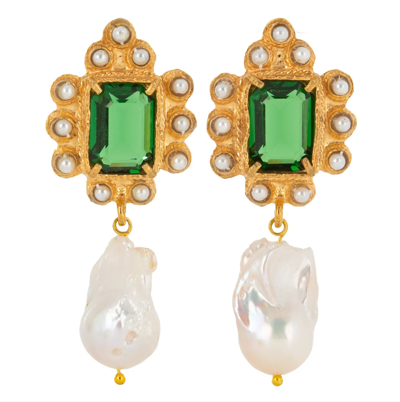 Amalita Earrings Green