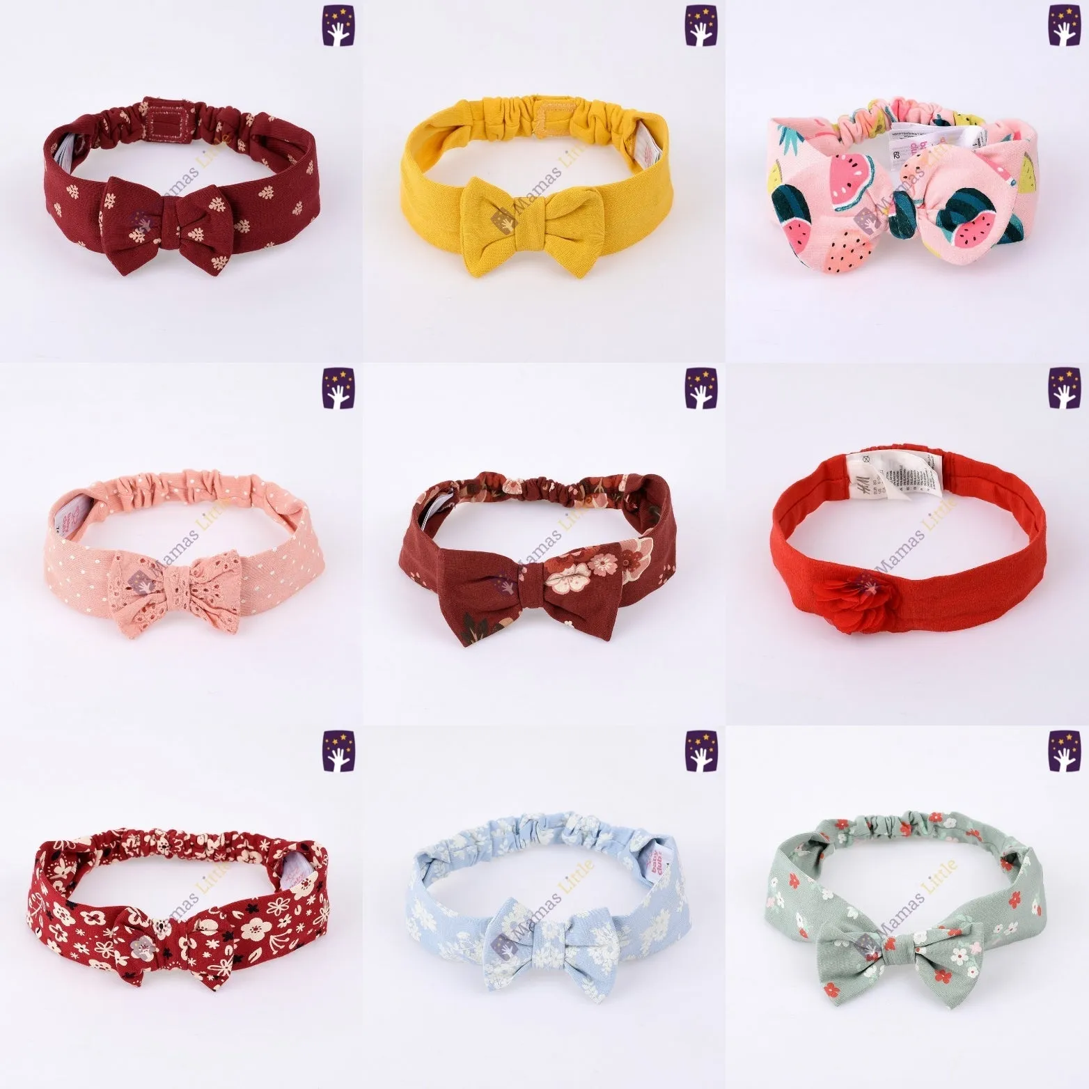 Assorted Baby bands 5 piece pack 4850-4851