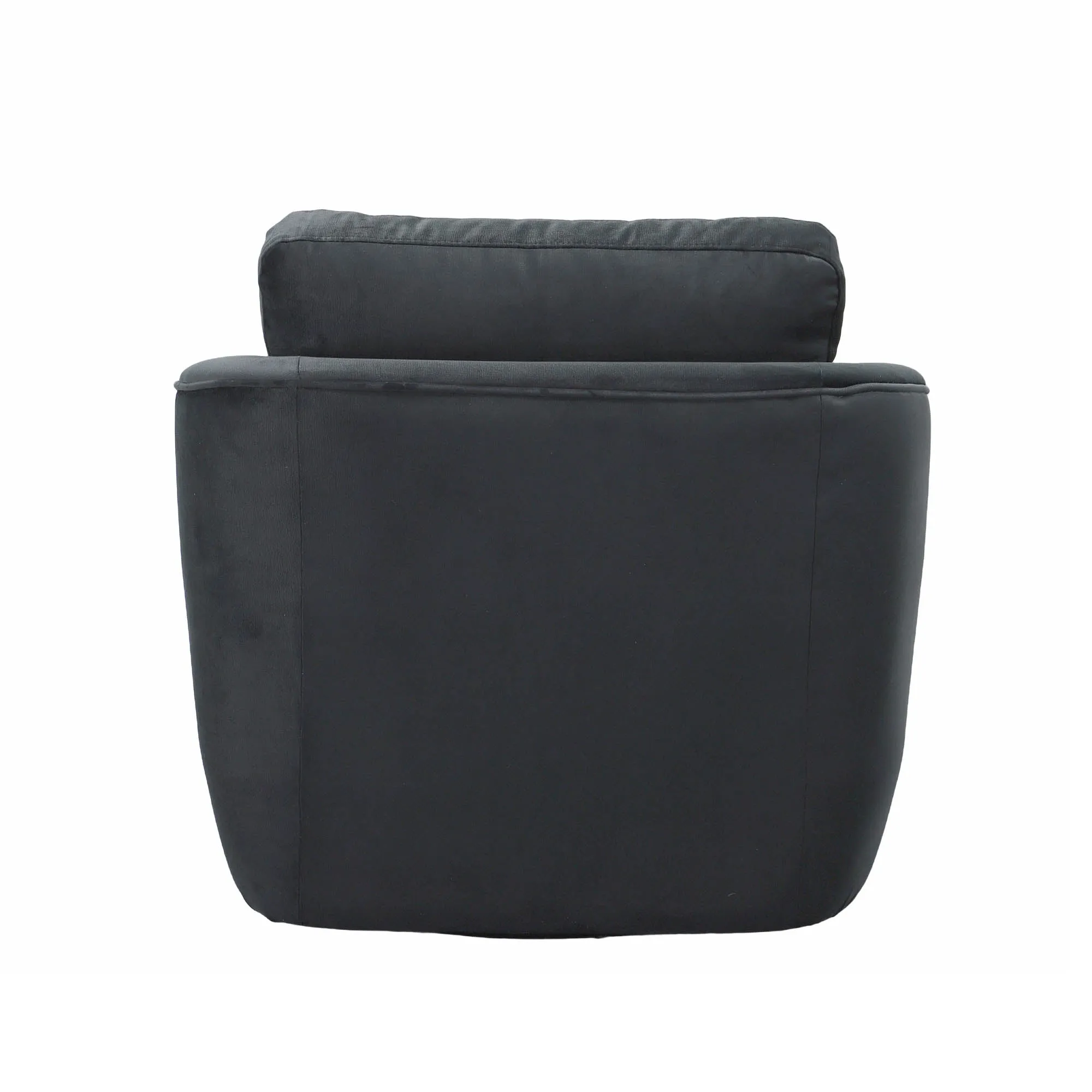 Baltimo Swivel Glider - Velvet Black