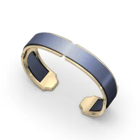 Bare Silk Cuff - Navy Glow