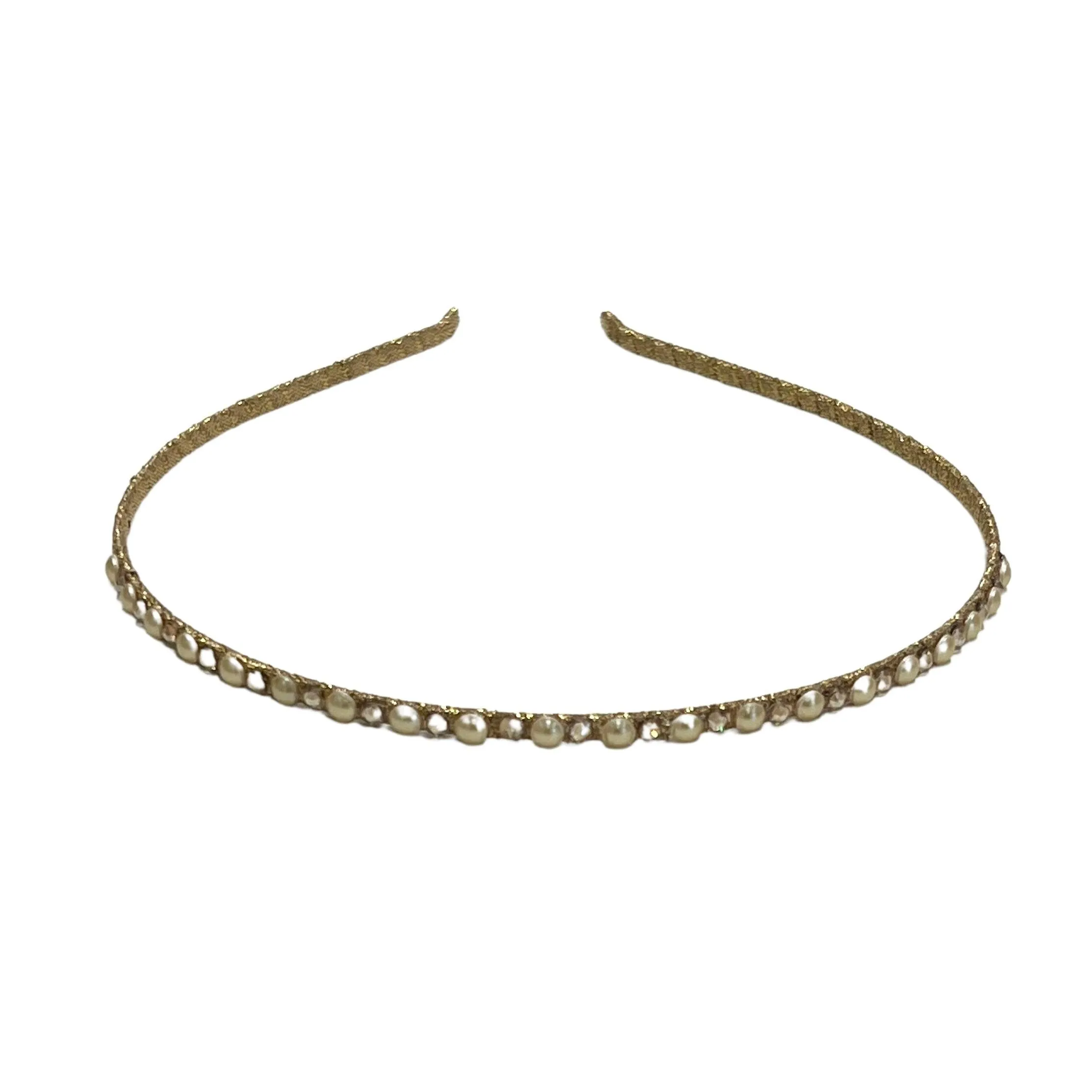 Bari Lynn Crystallized Pearl Headband