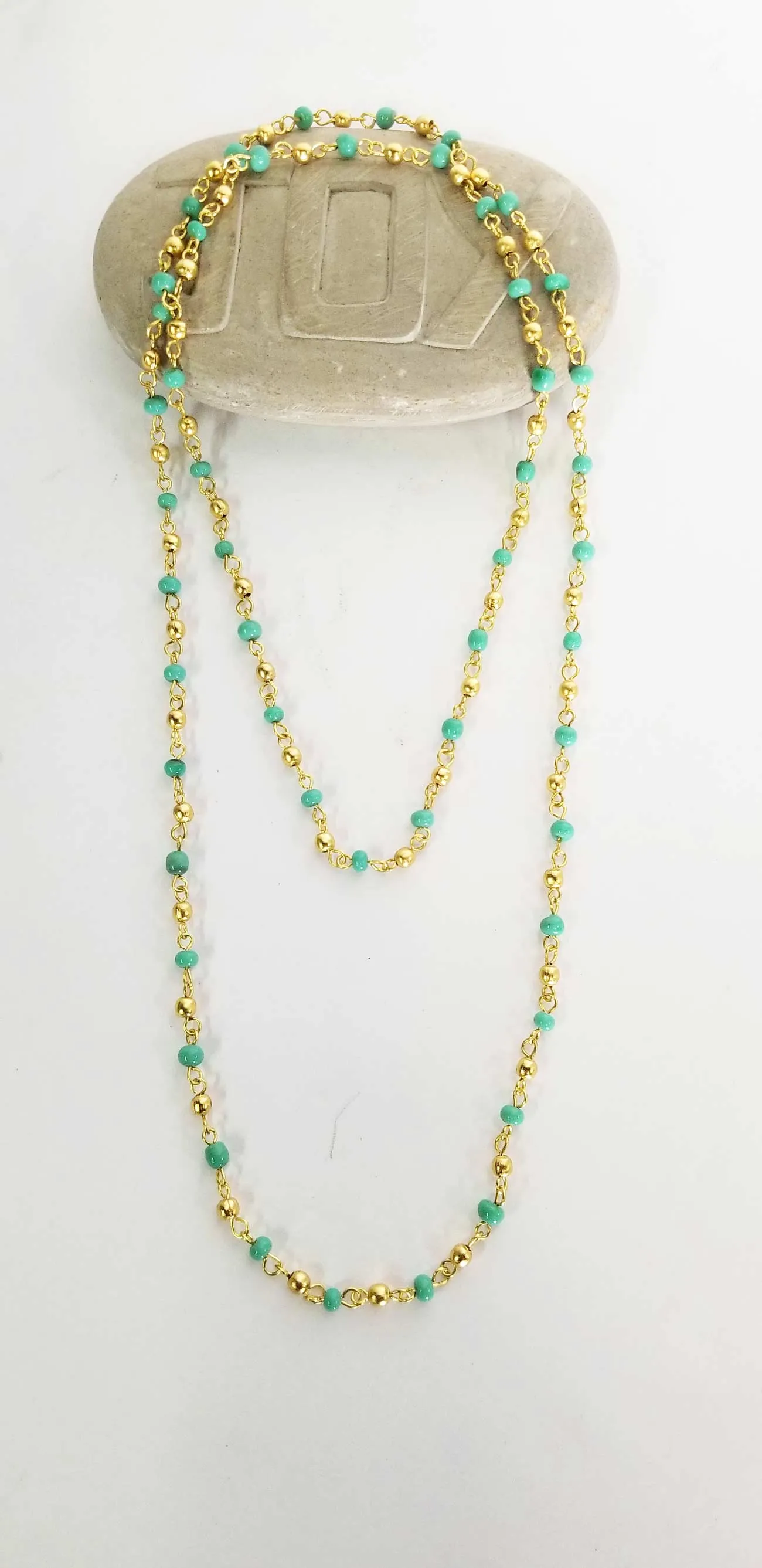 Beaded Long Necklace