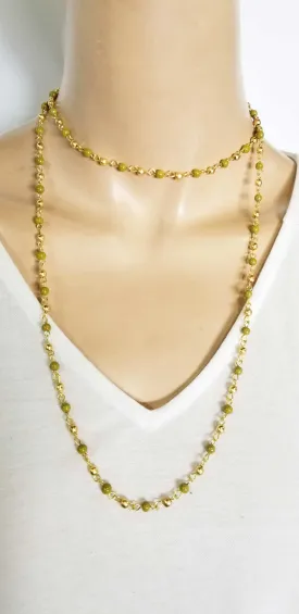 Beaded Long Necklace