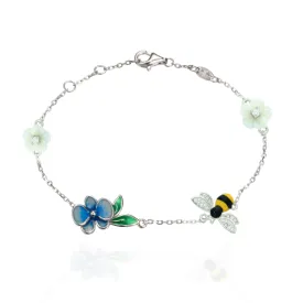 Blooming Blue Bracelet