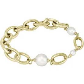 BOSS Stainless Steel Leah Pearl Bracelet