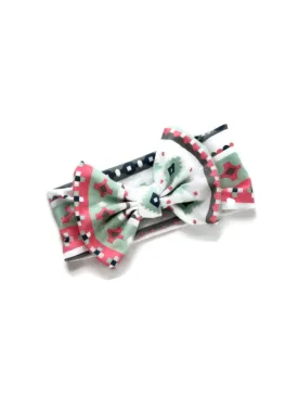 Bow Headband - Pastels & Diamonds