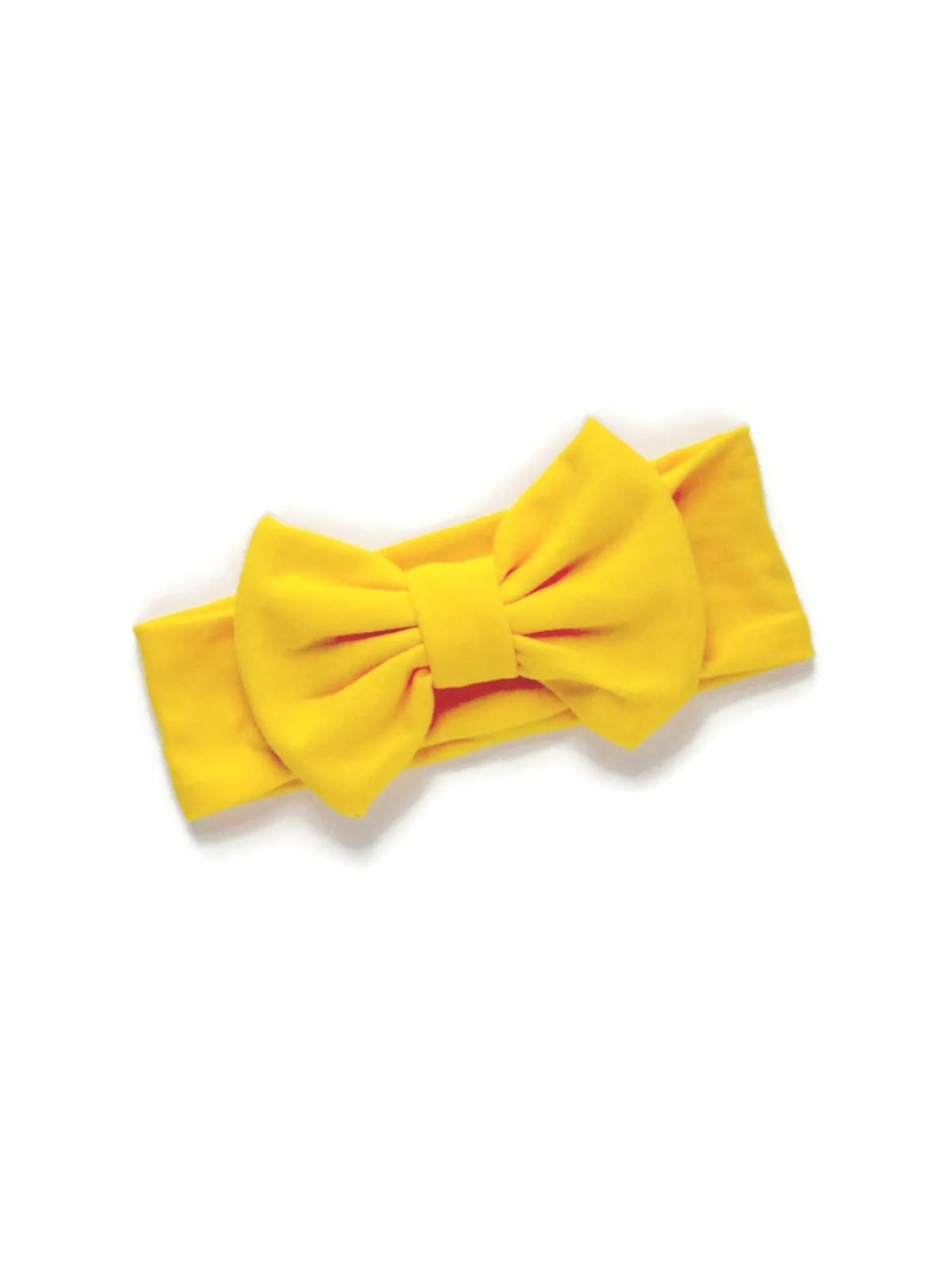 Bow Headband - Yellow