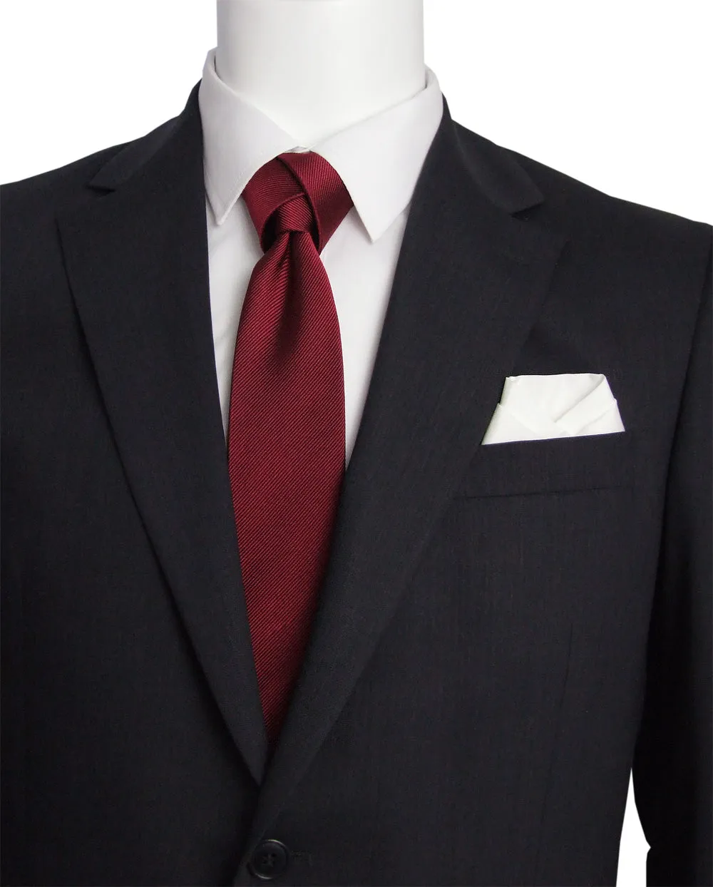 Elegant Burgundy Silk Tie for Wedding Occasions