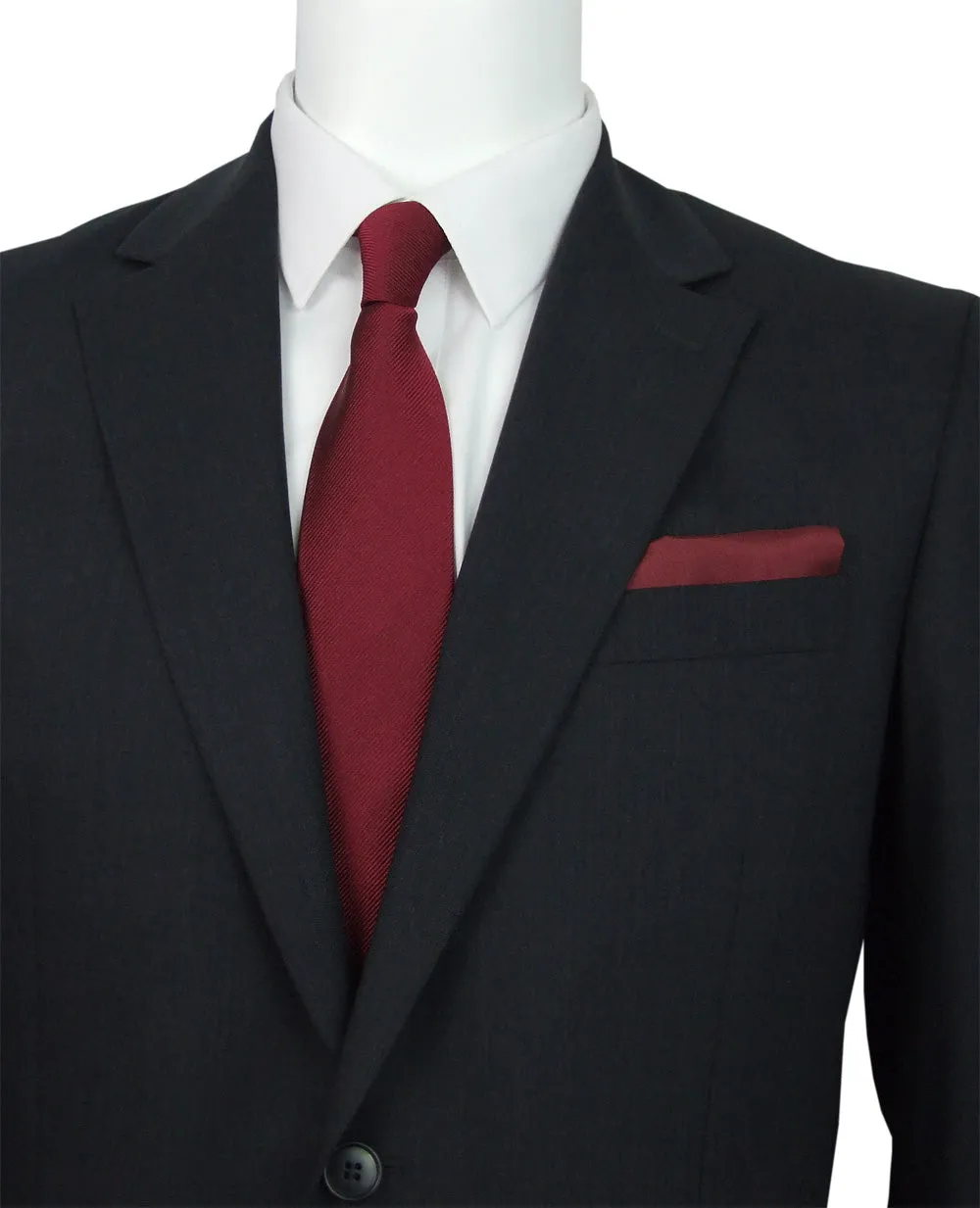 Elegant Burgundy Silk Tie for Wedding Occasions