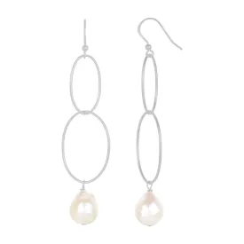 CALLA STATEMENT EARRINGS SILVER