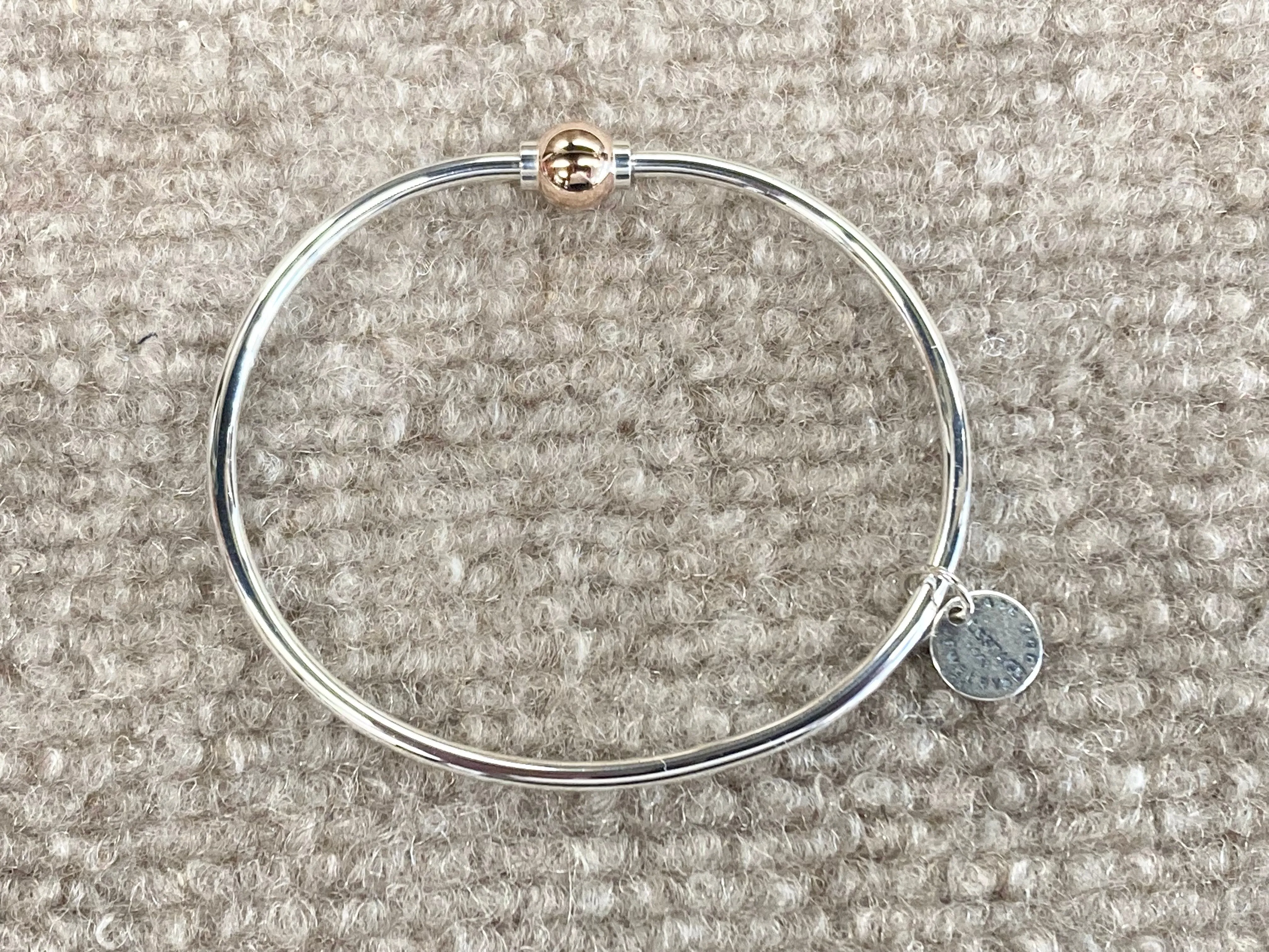 Cape Cod Rose Gold And Silver Bracelet