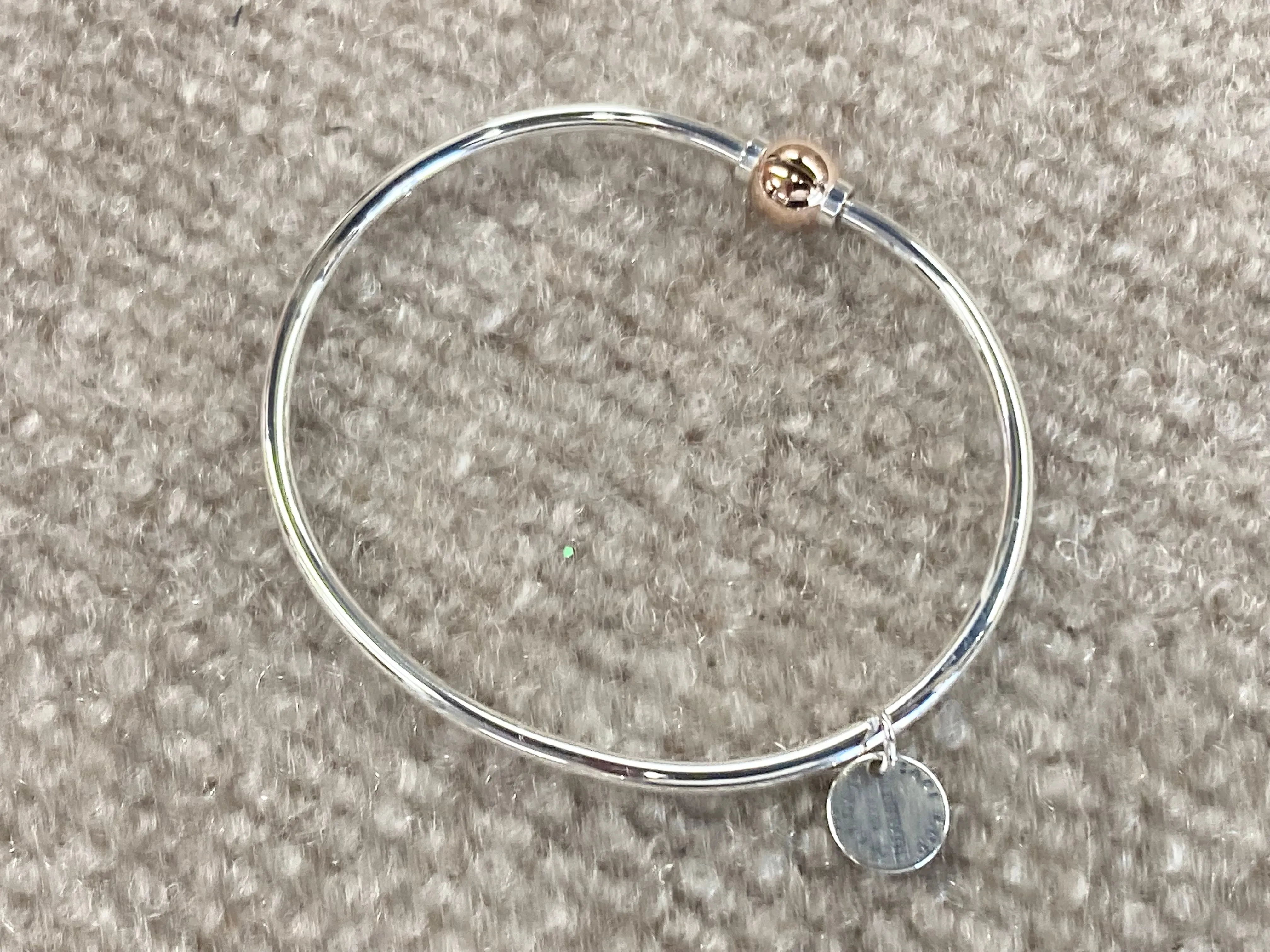 Cape Cod Rose Gold And Silver Bracelet