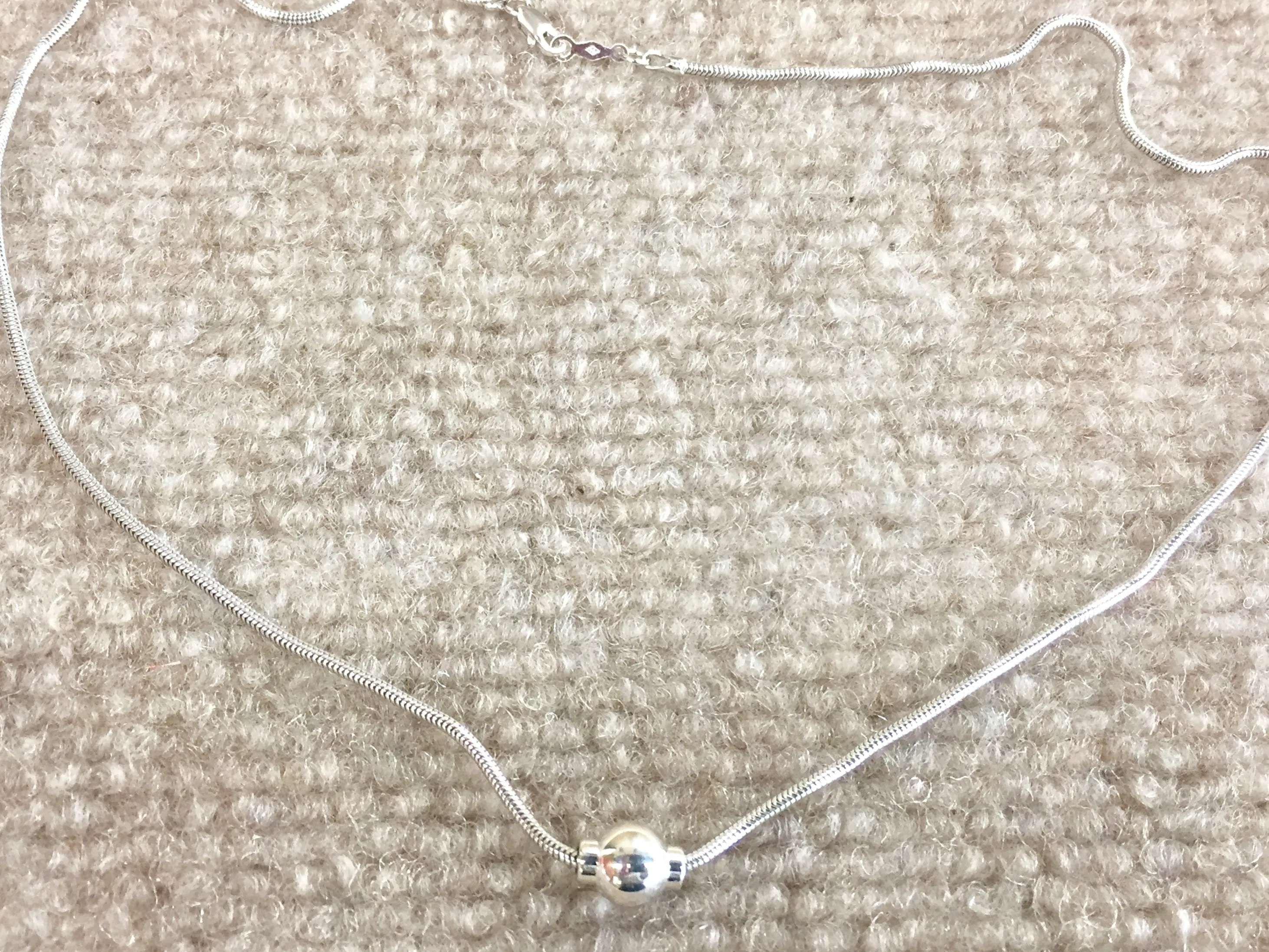 Cape Cod Silver Necklace