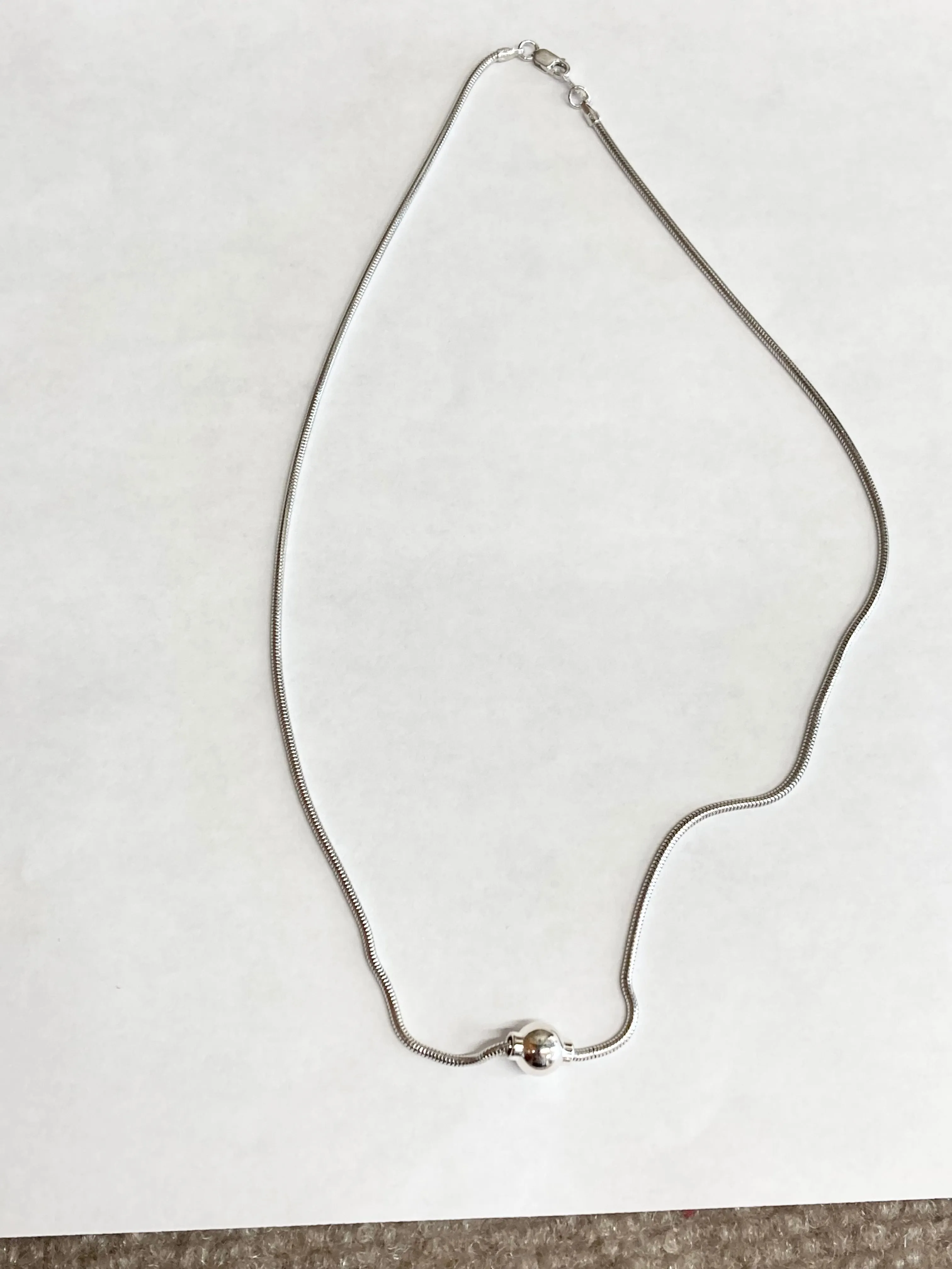 Cape Cod Silver Necklace