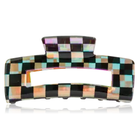 Checkmate Holographic Claw Hair Clip