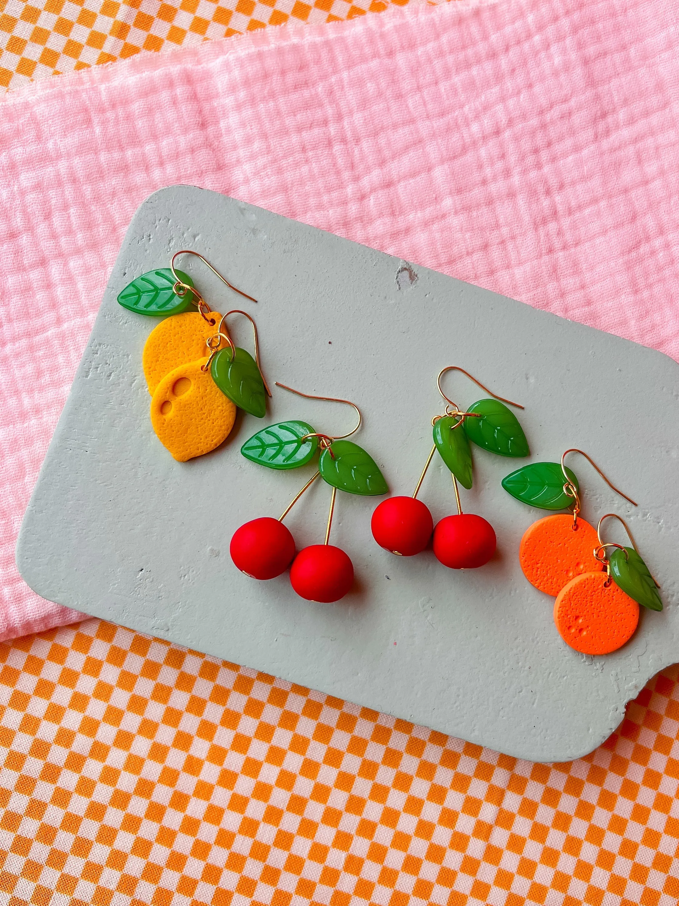 Cherry | Polymer Clay Earrings