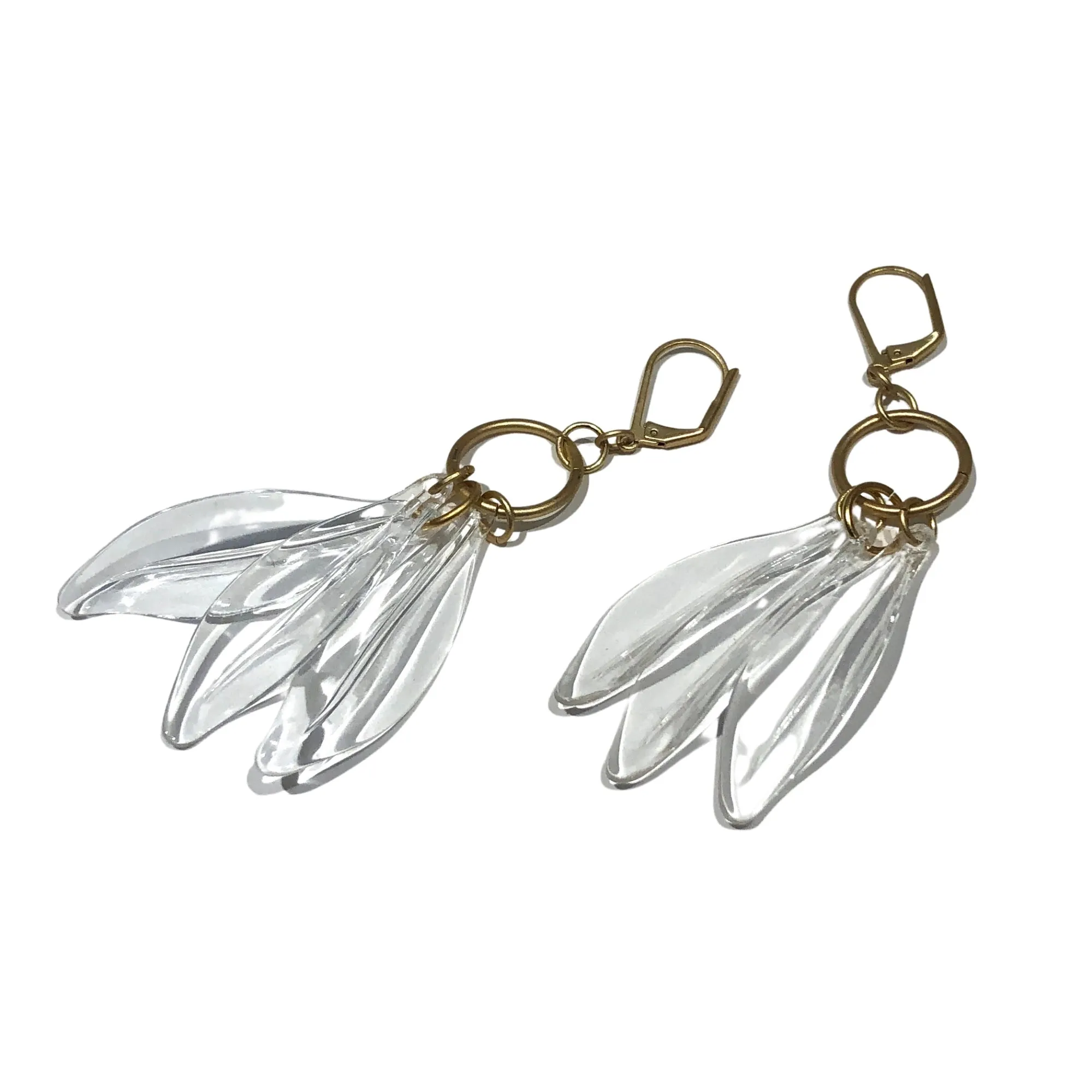 Clear Dream Drop Earrings