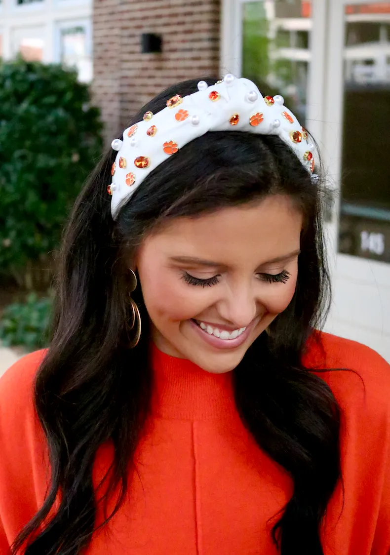 Clemson University Logo Headband