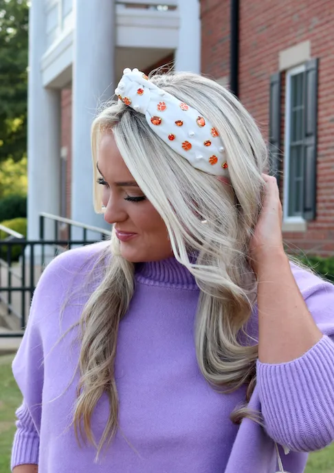 Clemson University Logo Headband