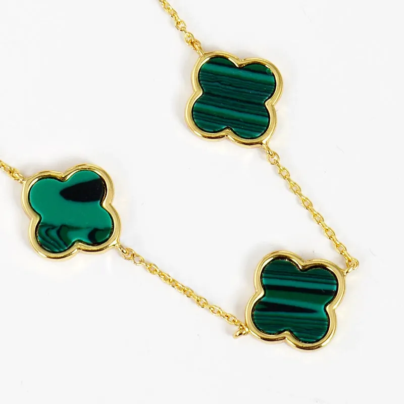 Clover Linked Necklace