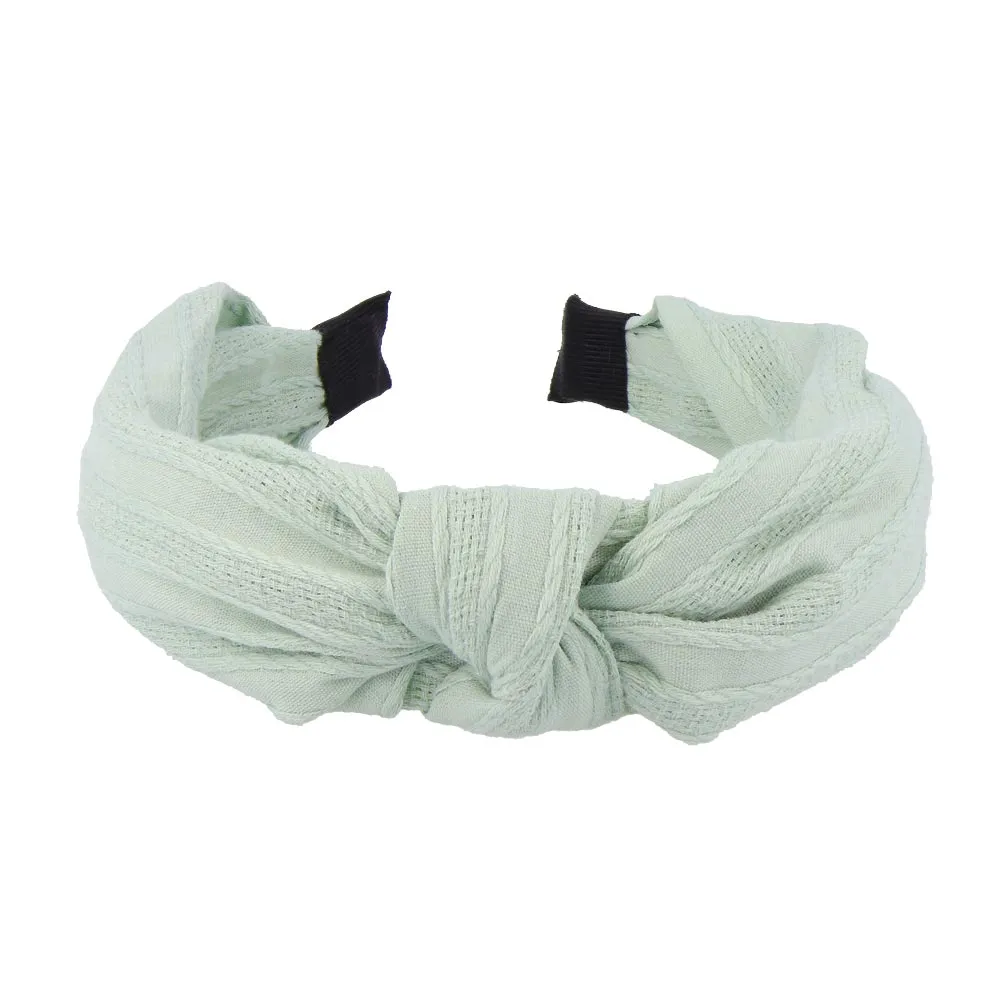 Cotton Top Knot Headband