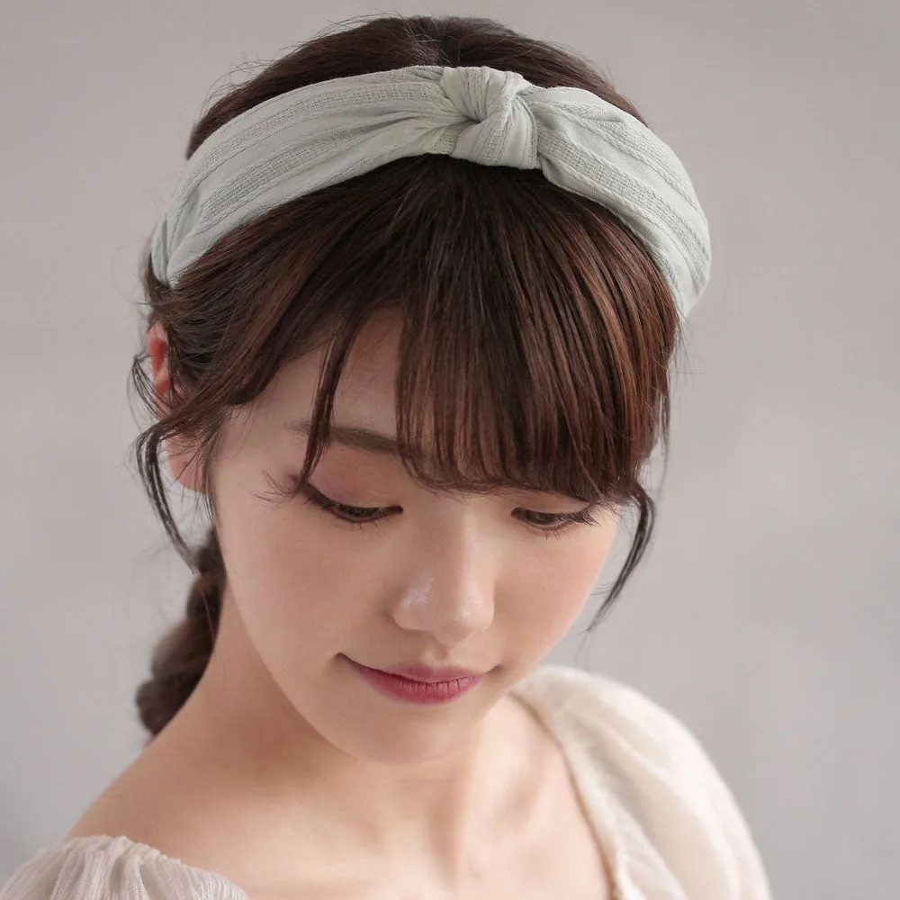 Cotton Top Knot Headband