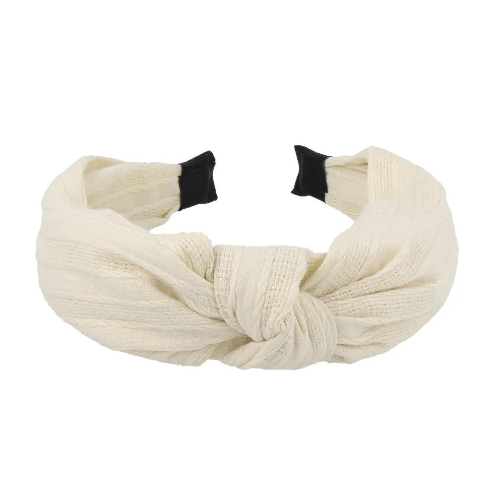 Cotton Top Knot Headband