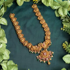 Deep Nagas Peacock Necklace