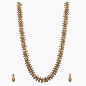 Dhruva Antique Long Necklace Set