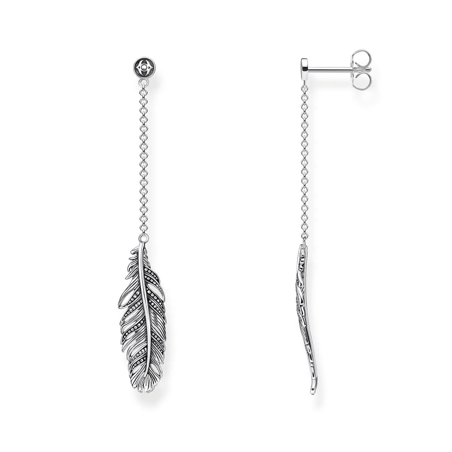 Earrings Feather