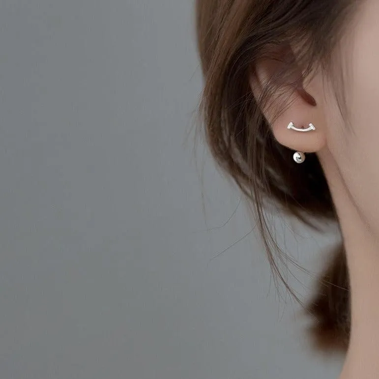 Elegant Smile Ear Cuffs