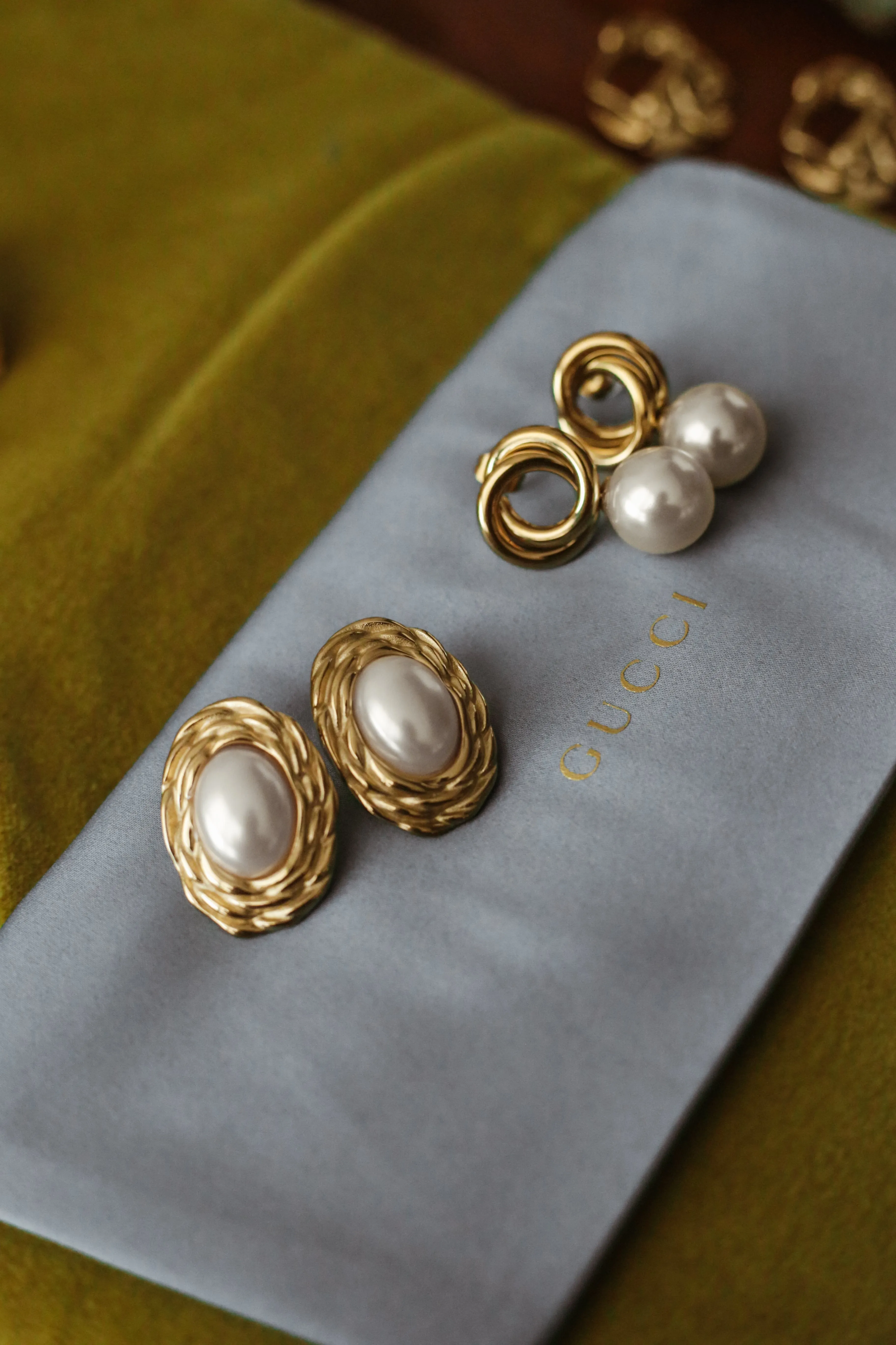 Entwine Pearl Statement Earrings