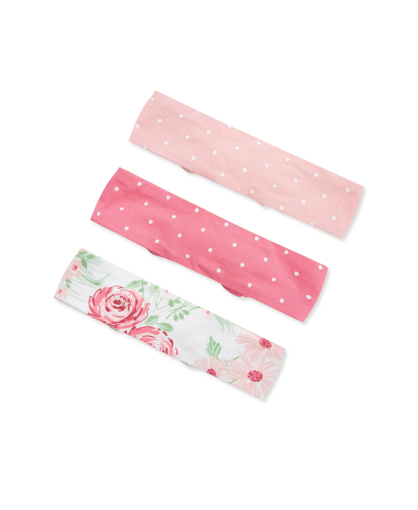 Floral Bamboo Headbands (3-pack)