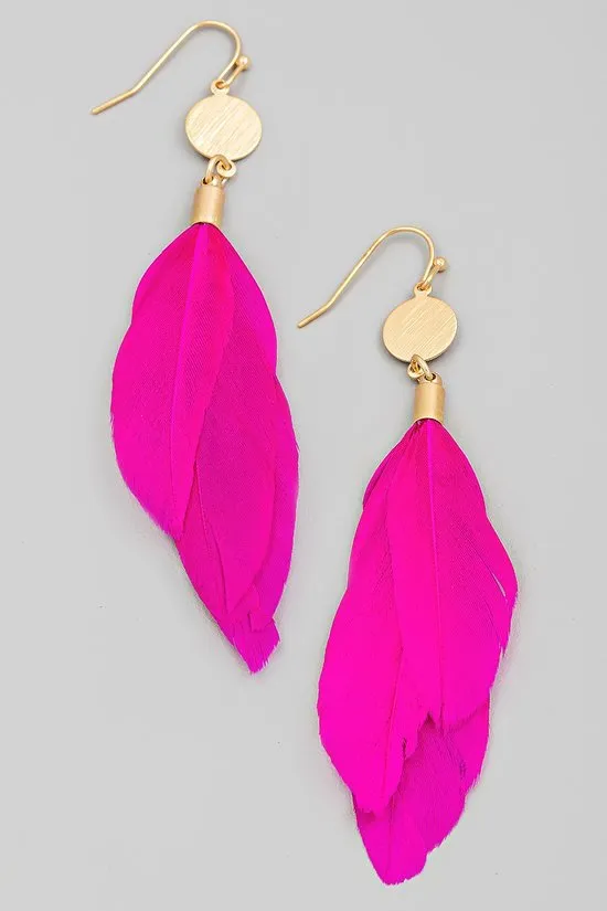 FME323 Feather Fuchsia