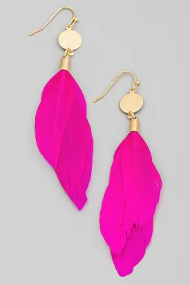 FME323 Feather Fuchsia