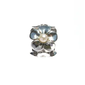 Frangipani Pearl Pandora Charm