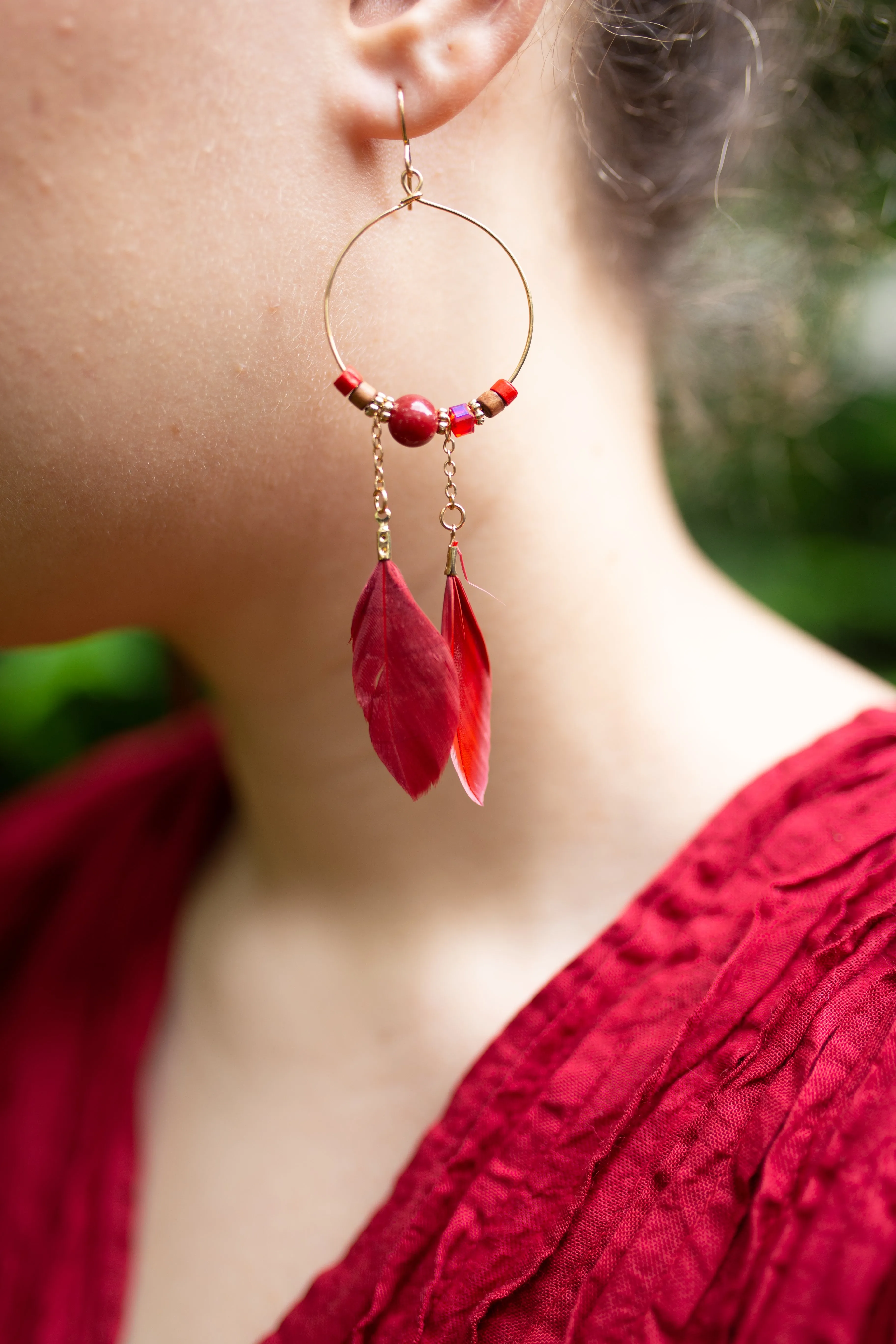 Freedom Feather Earrings