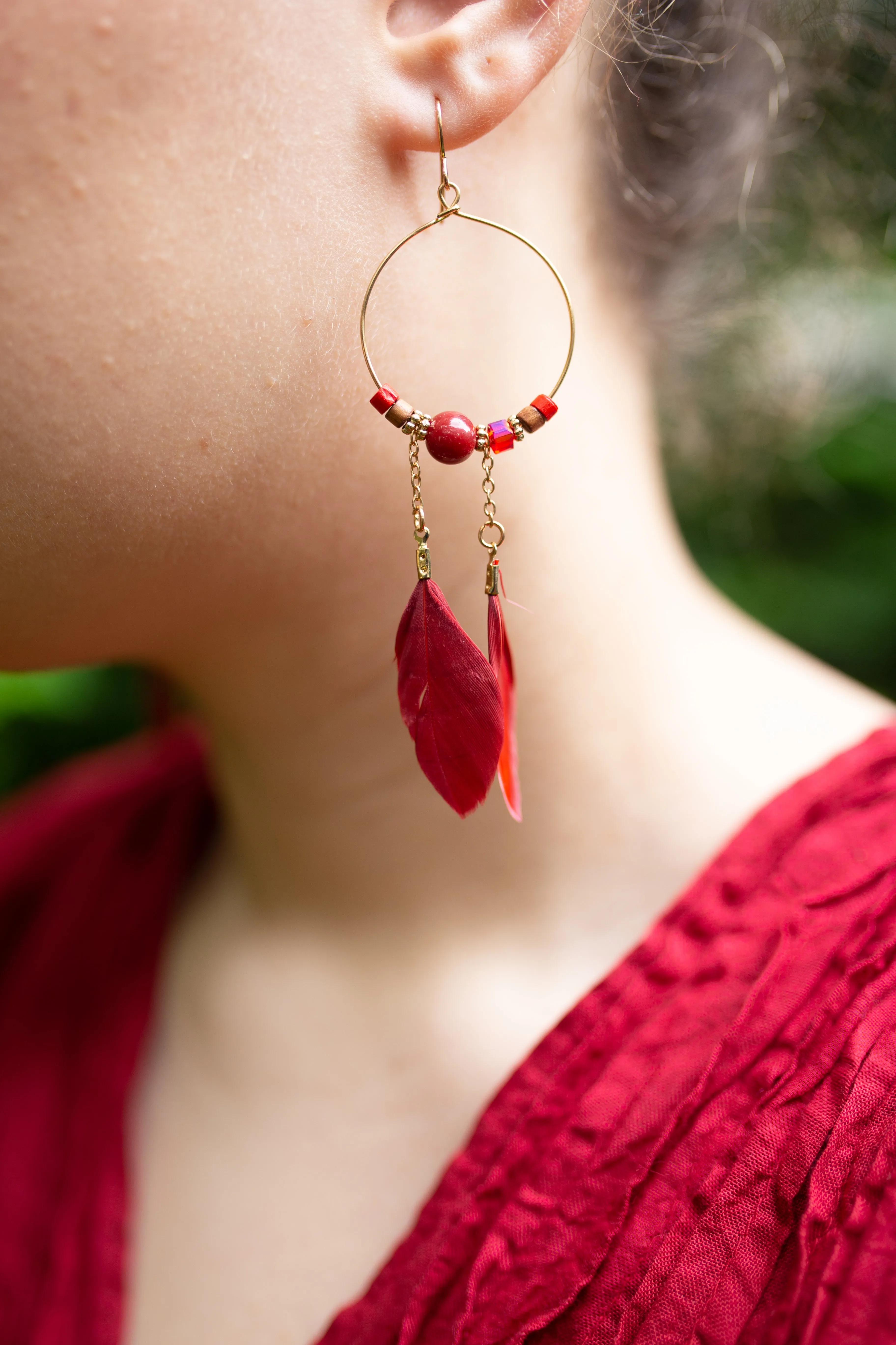 Freedom Feather Earrings