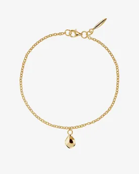 Gaias Grace drop bracelet gold