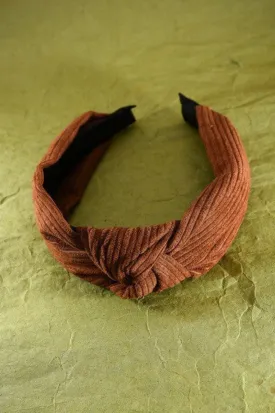 Georgia Corduroy Knotted Headband