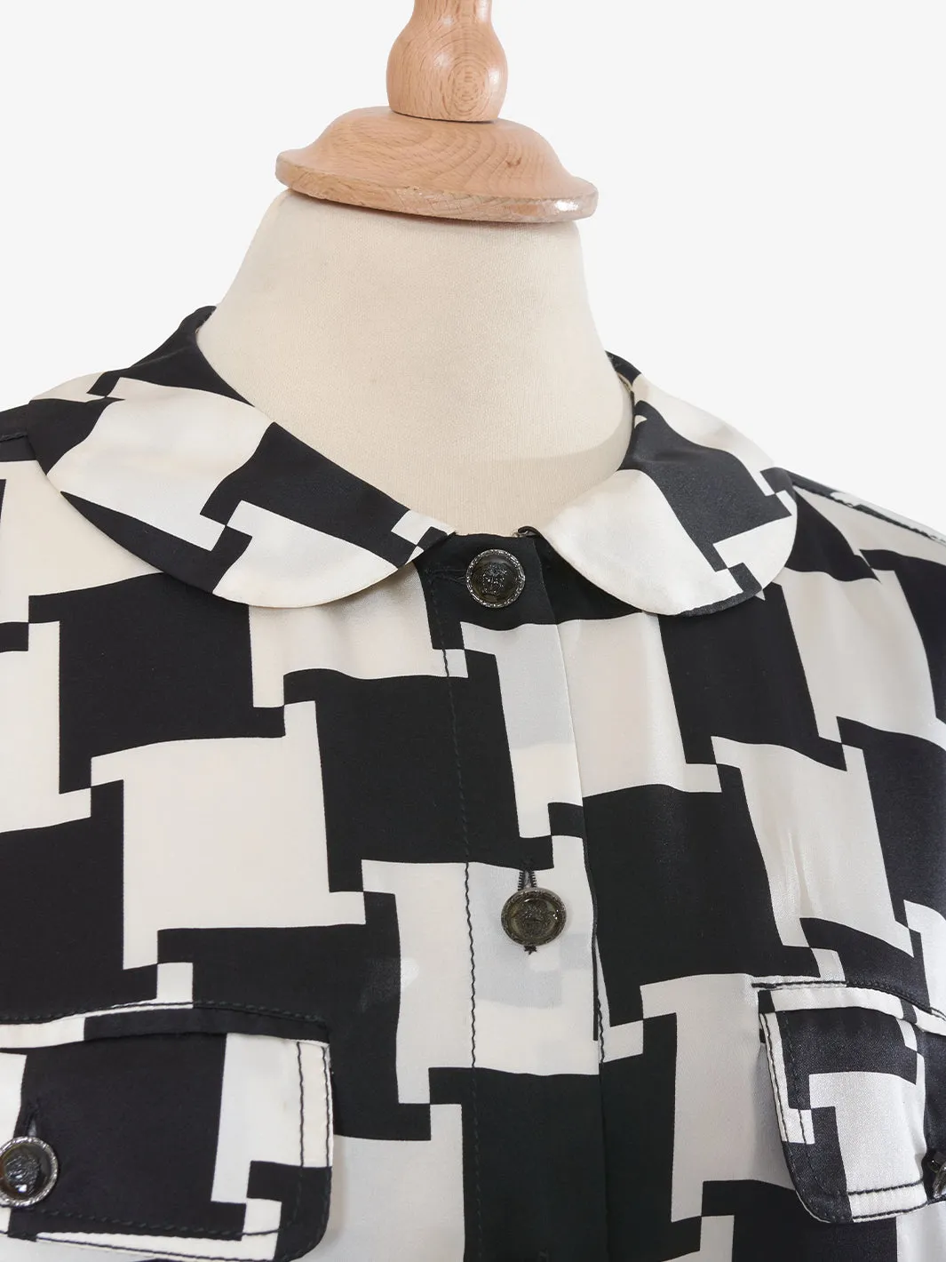 Gianni Versace Houndstooth shirt