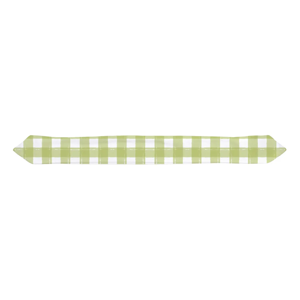 Gingham (Green) Baby Headband